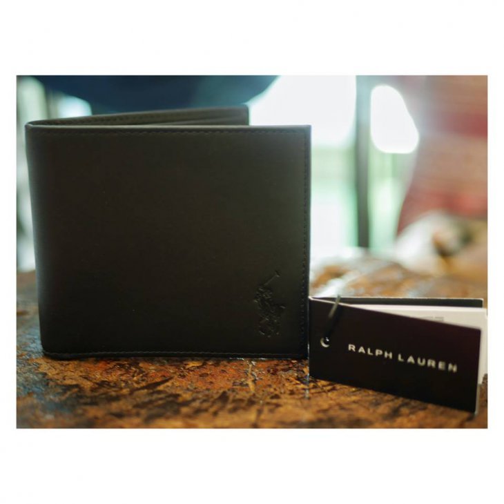 POLO RALPH LAUREN LEATHER BILLFOLD