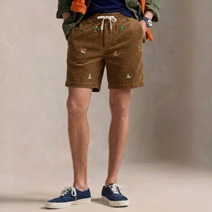 POLO RALPH LAUREN 15 CM POLO PREPSTER CORDUROY SHORT