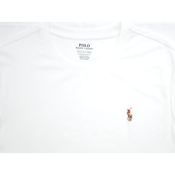 POLO RALPH LAUREN CUSTOM SLIM FIT COTTON T-SHIRT