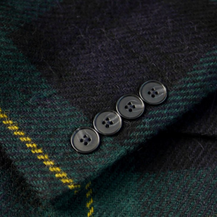 POLO RALPH LAUREN PLAID WOOL TWILL BLAZER