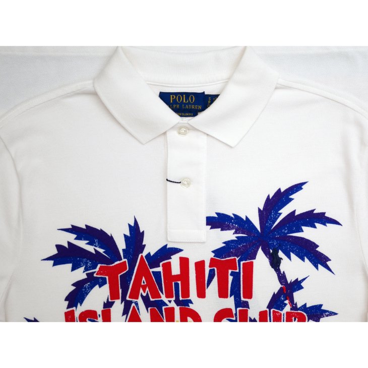 POLO RALPH LAUREN CLASSIC FIT MESH GRAPHIC POLO SHIRT