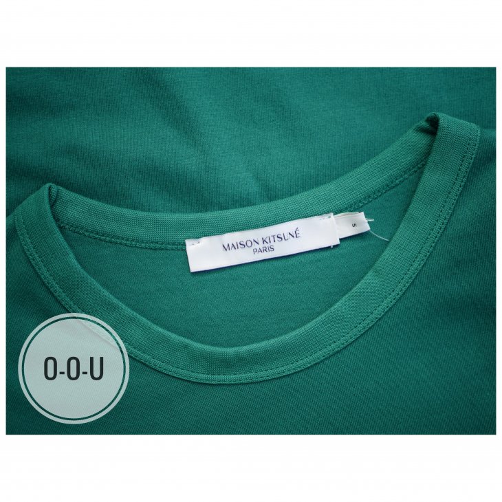 MAISON KITSUNÉ ALL RIGHT FOX PATCH CLASSIC TEE-SHIRT