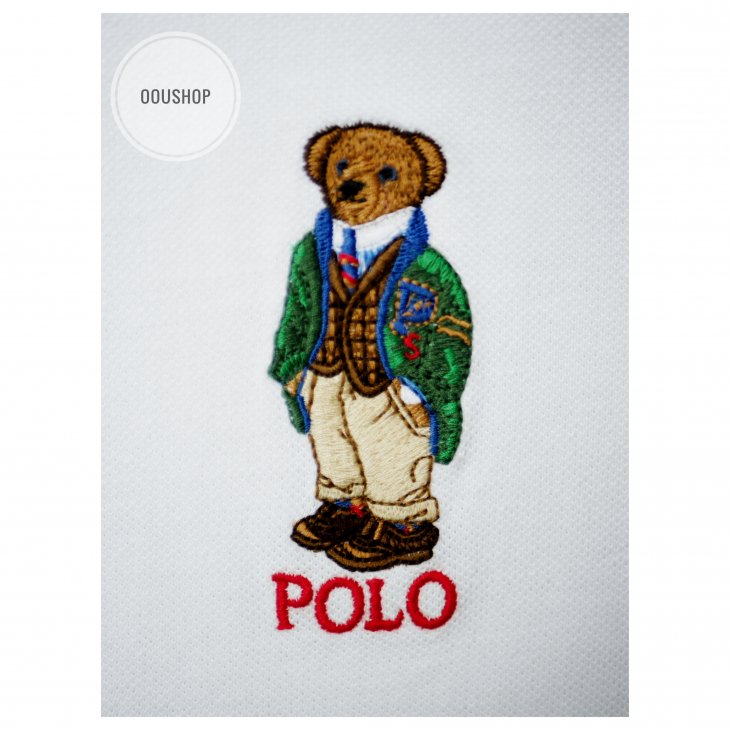 POLO RALPH LAUREN CUSTOM SILM FIT POLO BEAR POLO SHIRT