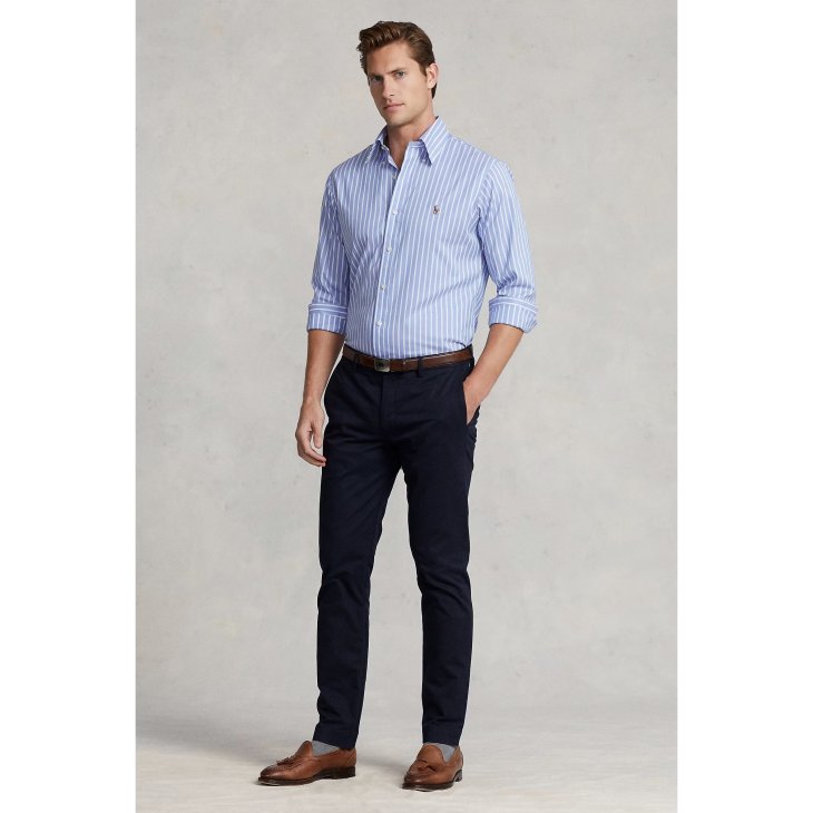 POLO RALPH LAUREN CUSTOM FIT STRIPED SHIRT