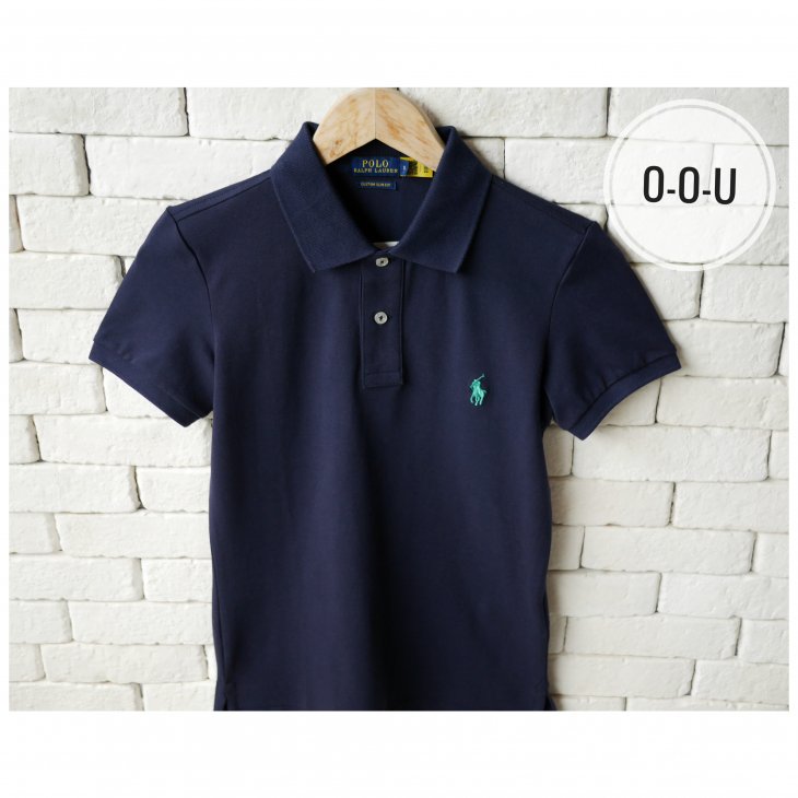 POLO RALPH LAUREN WOMEN CUSTOM SLIM FIT POLO SHIRT