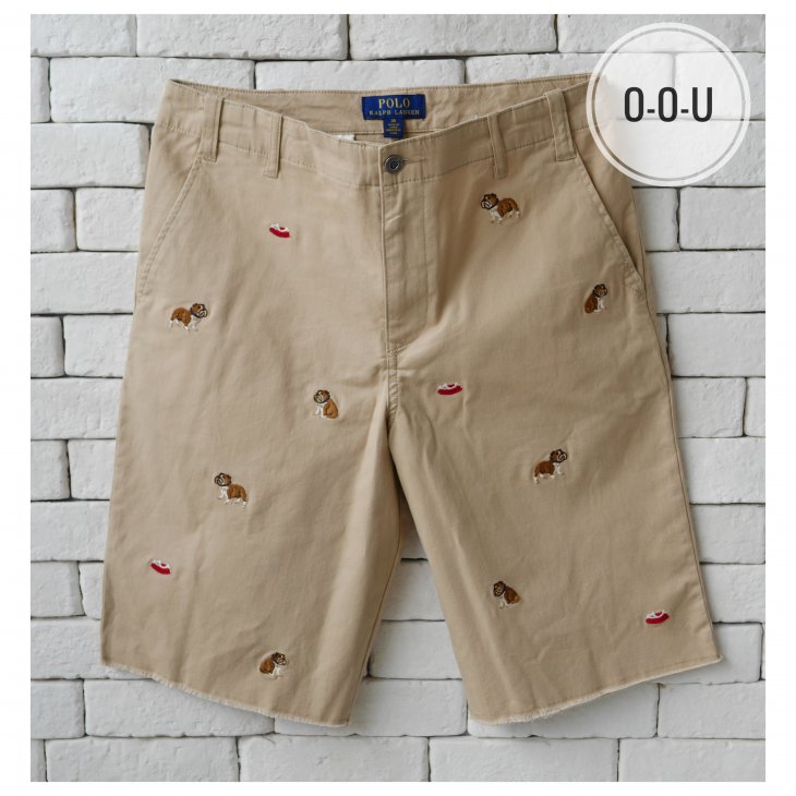 POLO RALPH LAUREN BOYS BULLDOG STRETCH CHINO SHORT