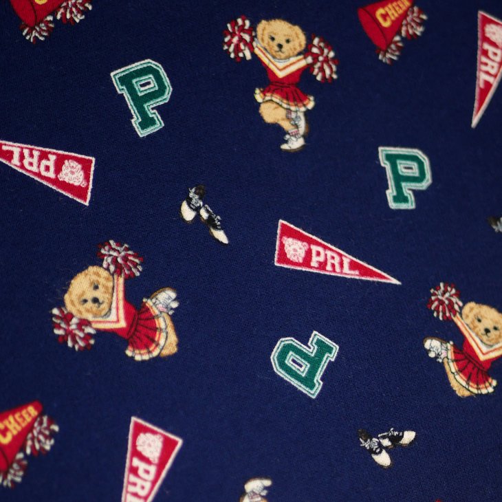 POLO RALPH LAUREN KIDS POLO BEAR FLEECE SKIRT