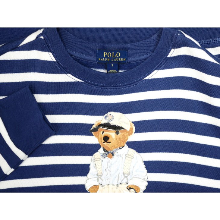 POLO RALPH LAUREN KIDS POLO BEAR FLEECE SWEATSHIRT
