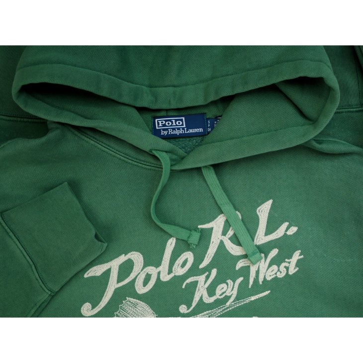POLO RALPH LAUREN EMBROIDERED FLEECE GRAPHIC HOODIE