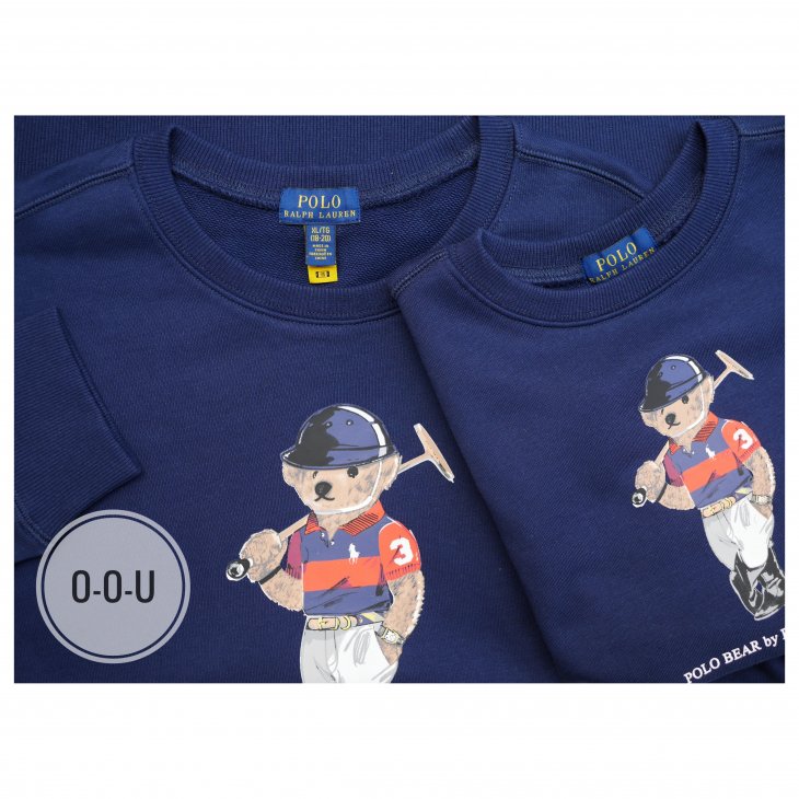 POLO RALPH LAUREN POLO BEAR KIDS SWEATSHIRT
