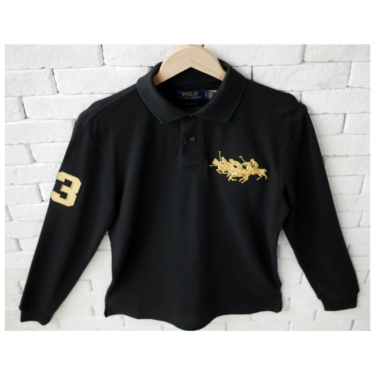 POLO RALPH LAUREN CLASSIC FIT TRIPLE PONY POLO SHIRT