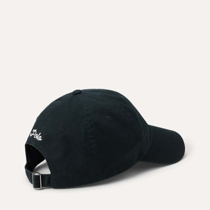 POLO RALPH LAUREN DOG-EMBROIDERED TWILL BALL CAP