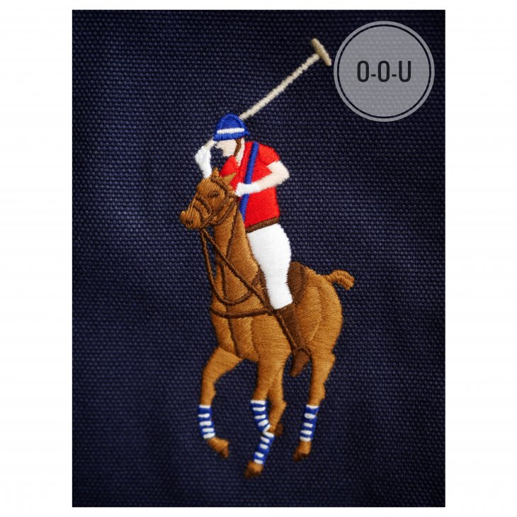 POLO RALPH LAUREN CANVAS BIG PONY DUFFEL BAG