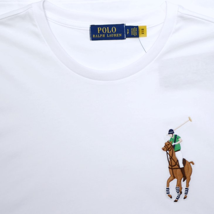 POLO RALPH LAUREN CUSTOM SLIM FIT BIG PONY T-SHIRT