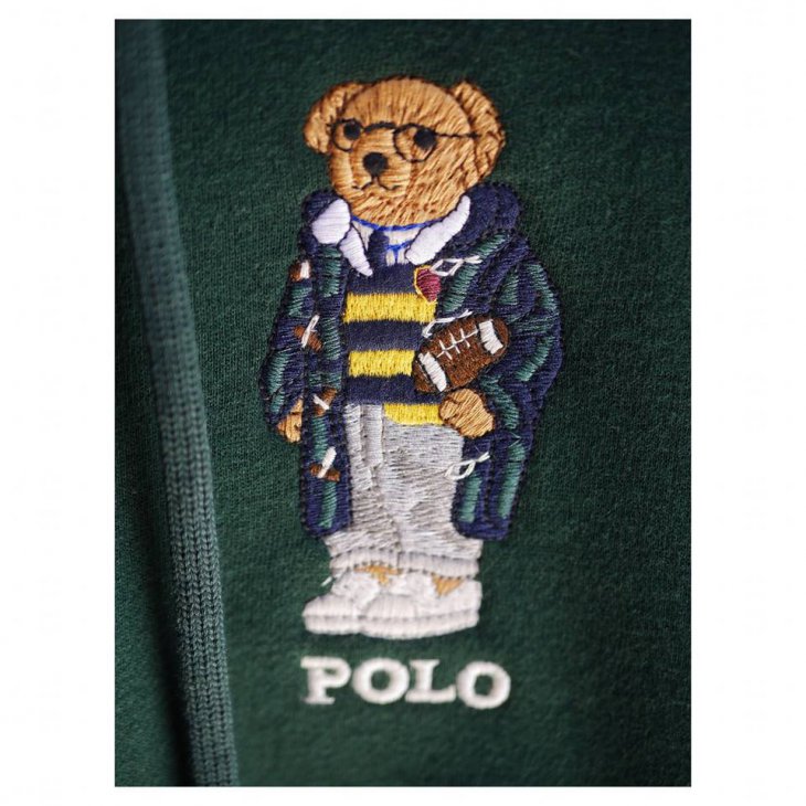 POLO BEAR FLEECE HOODIE