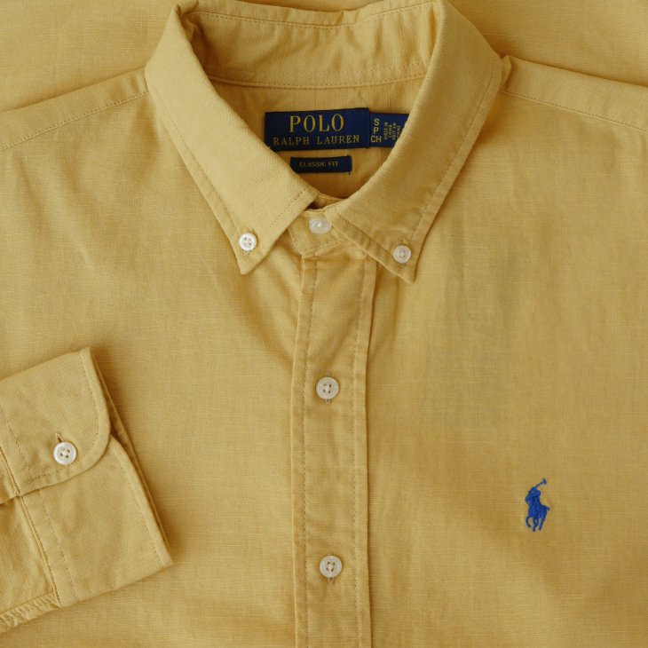 POLO RALPH LAUREN CLASSIC FIT COTTON-LINEN SHIRT