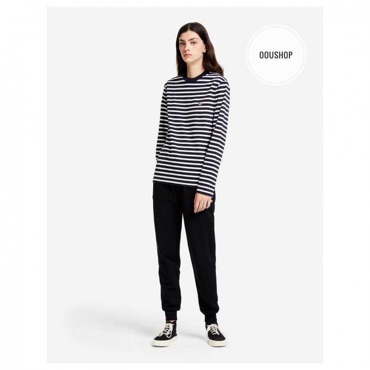 MAISON KITSUNE TRICOLOR FOX PATCH CLASSIC MARIN TEE-SHIRT