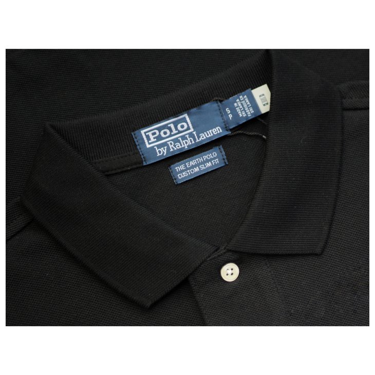 POLO RALPH LAUREN THE EARTH CUSTOM SLIM FIT POLO SHIRT