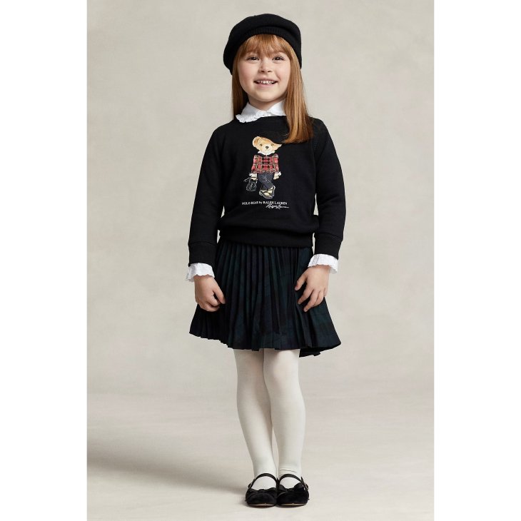 POLO RALPH LAUREN KIDS POLO BEAR FLEECE SWEATSHIRT