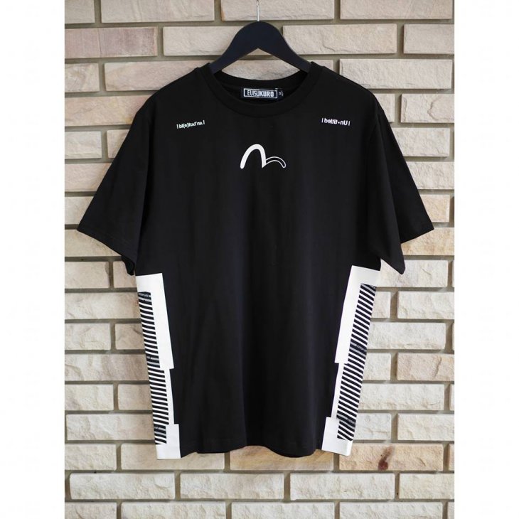 EVISUKURO Duo-tone Seagull Print T-shirt