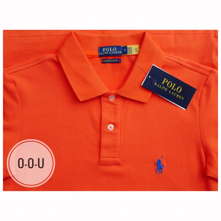 POLO RALPH LAUREN WOMEN CUSTOM SLIM FIT POLO SHIRT