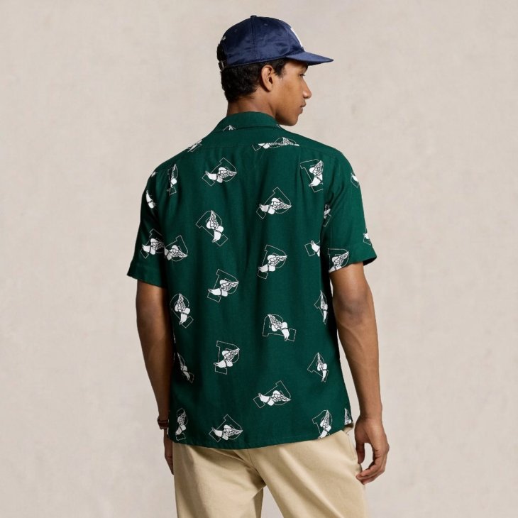 POLO RALPH LAUREN CLASSIC FIT P-WING CAMP SHIRT