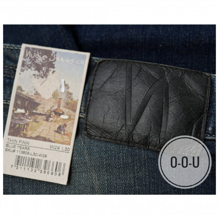 NUDIE JEANS THIN FINN BLUE YEARS