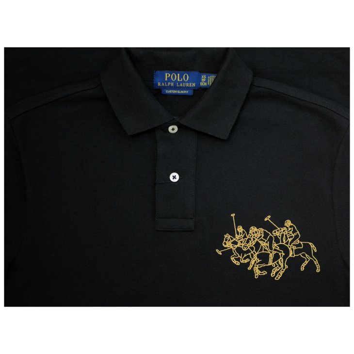 POLO RALPH LAUREN LUNAR NEW YEAR TRIPLE PONY POLO SHIRT