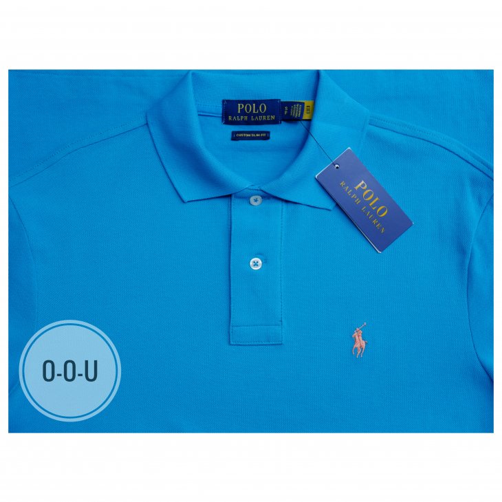 POLO RALPH LAUREN CUSTOM SLIM FIT POLO SHIRT