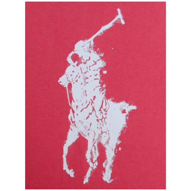 POLO RALPH LAUREN BOYS BIG PONY PAINT-SPLATTER-PRINT COTTON TEE