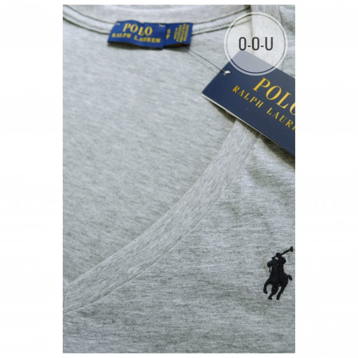POLO RALPH LAUREN COTTON JERSEY V-NECK TEE