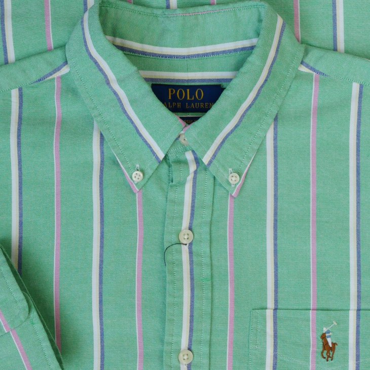 POLO RALPH LAUREN CLASSIC FIT STRIPED OXFORD SHIRT