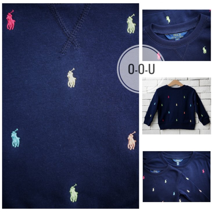 POLO RALPH LAUREN KIDS POLO PONY FLEECE SWEATSHIRT