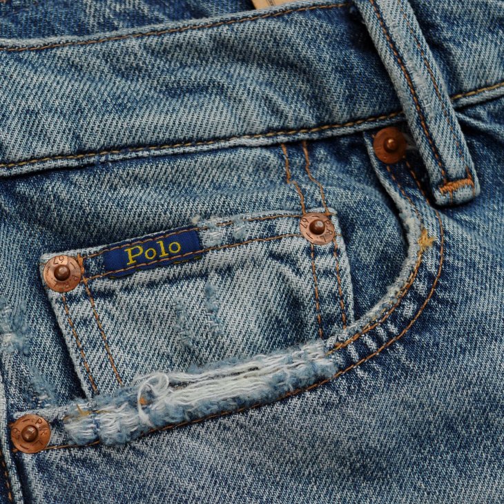 POLO RALPH LAUREN WOMEN RELAXED TAPERED JEAN