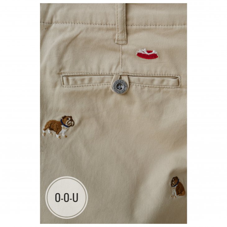 POLO RALPH LAUREN BOYS BULLDOG STRETCH CHINO SHORT