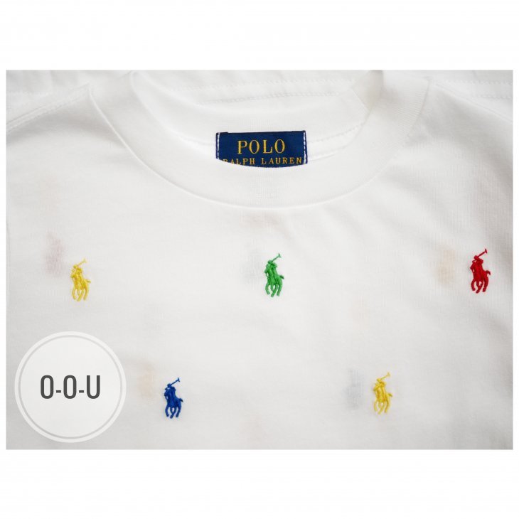 POLO RALPH LAUREN KIDS ALL-OVER POLO PONY T-SHIRT