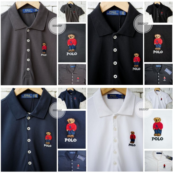 POLO RALPH LAUREN POLO BEAR SLIM FIT POLO SHIRT