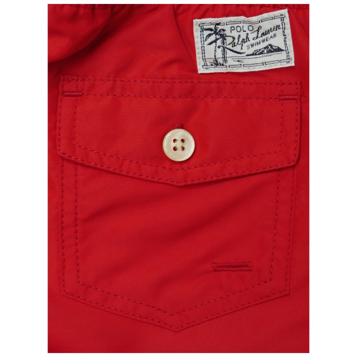 POLO RALPH LAUREN KIDS TRAVELER POLO BEAR SWIM TRUNK