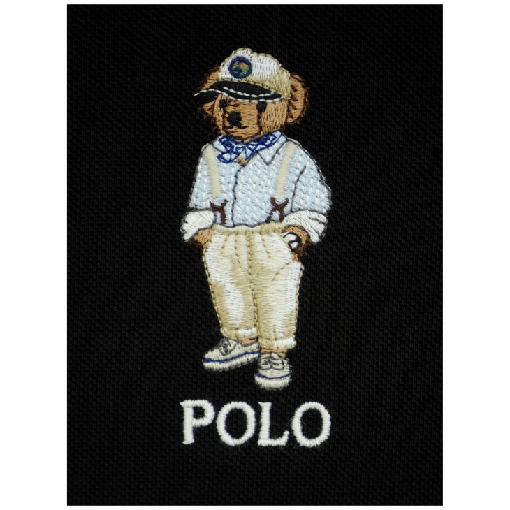 POLO RALPH LAUREN CUSTOM SLIM FIT POLO BEAR POLO SHIRT