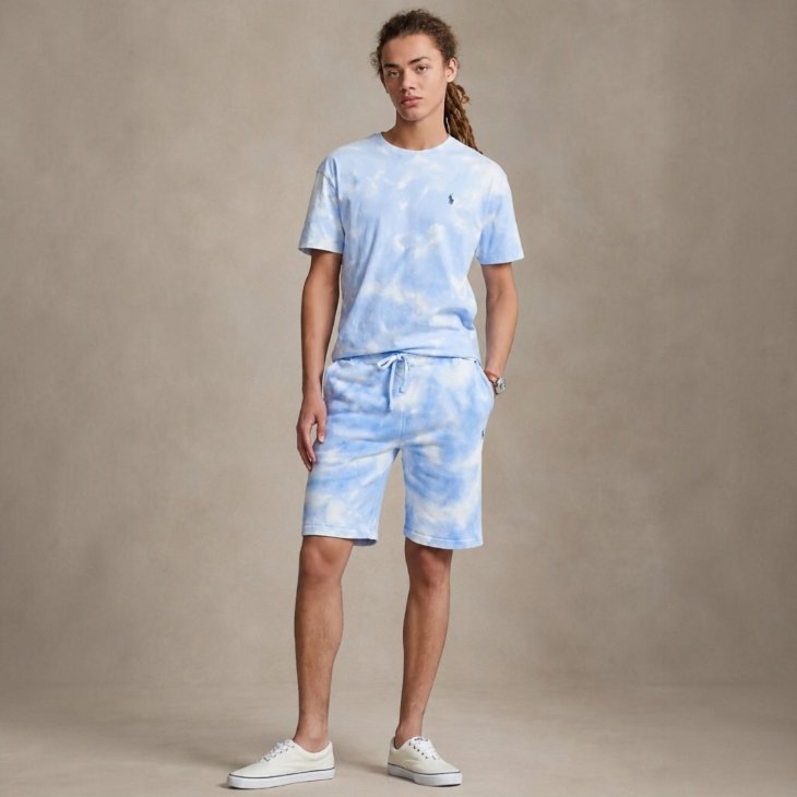 POLO RALPH LAUREN CLASSIC FIT TIE DYE JERSEY T-SHIRT