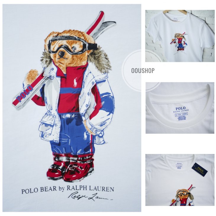 POLO RALPH LAUREN SKI BEAR JERSEY T-SHIRT