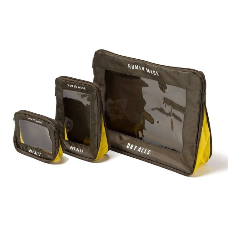 HUMAN MADE TRAVEL CASE MEDIUM