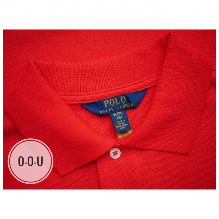 POLO RALPH LAUREN GIRLS COTTON MESH POLO DRESS