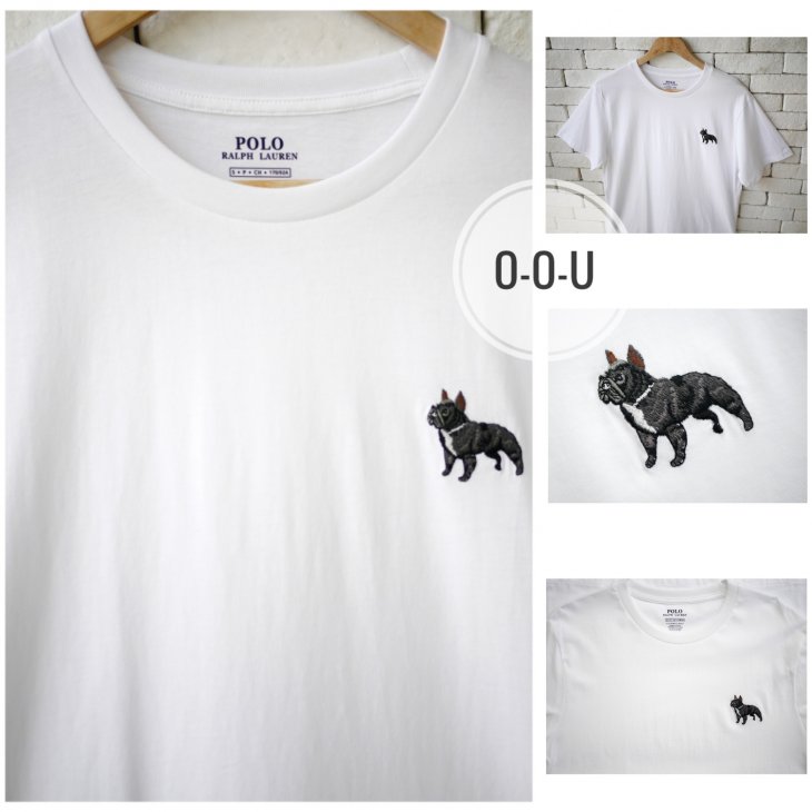 POLO RALPH LAUREN FRENCH BULLDOG JERSEY T-SHIRT