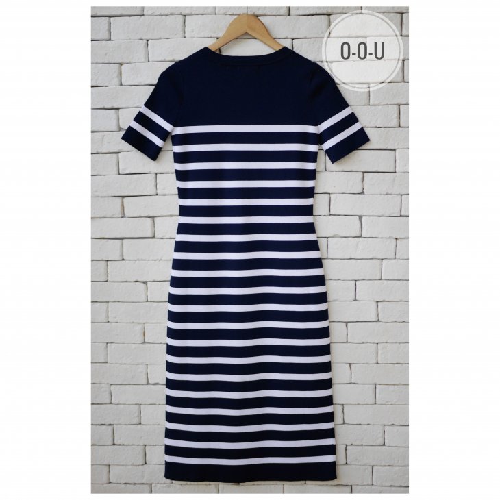 TOMMY HILFIGER STRIPED DRESS