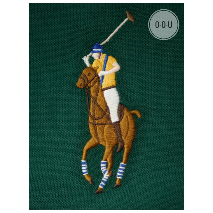 POLO RALPH LAUREN CUSTOM SLIM FIT BIG PONY POLO SHIRT