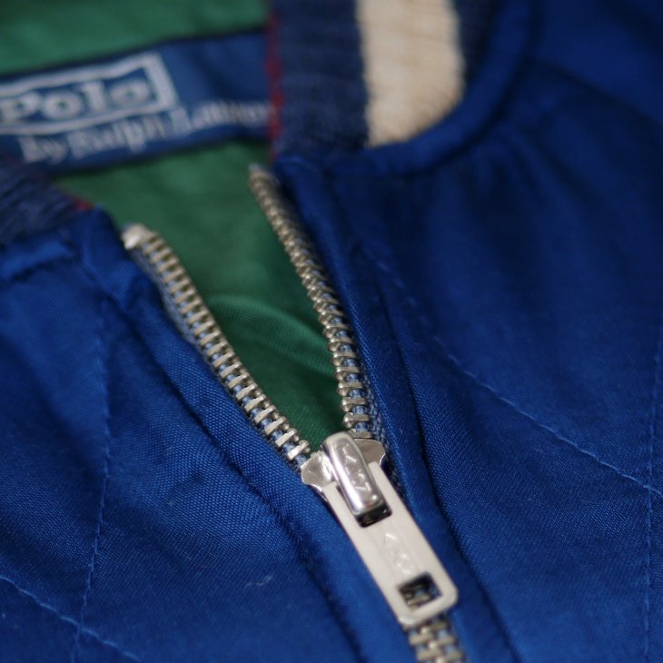 POLO RALPH LAUREN EMBROIDERED SATIN FLIGHT JACKET