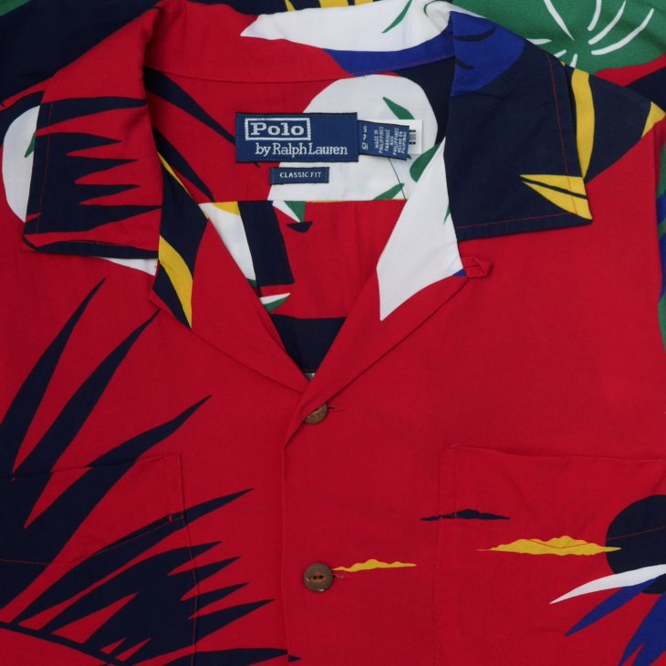 POLO RALPH LAUREN CLASSIC FIT HOFFMAN PRINT CAMP SHIRT