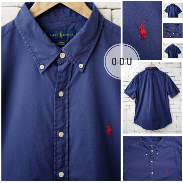 POLO RALPH LAUREN SLIM FIT GARMENT-DYED TWILL SHIRT