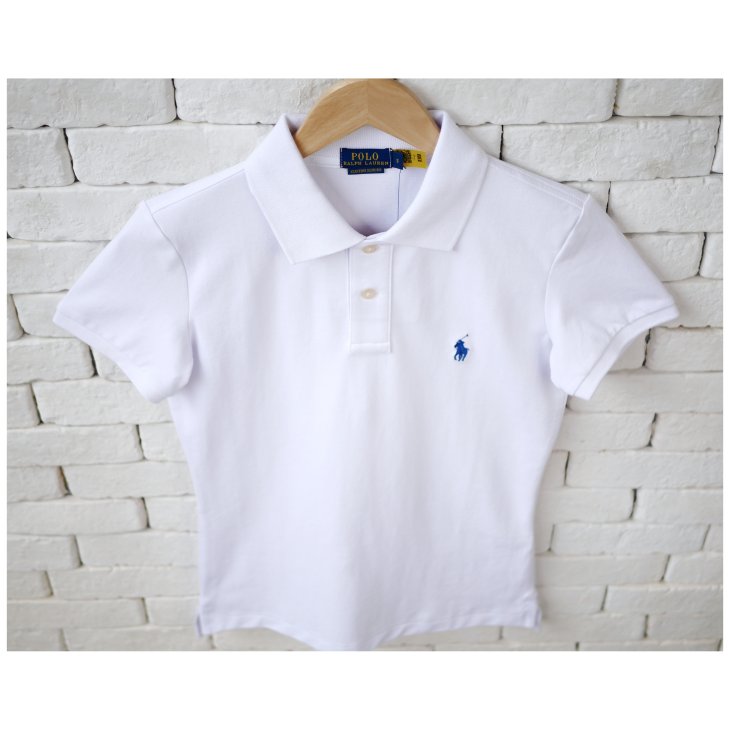 POLO RALPH LAUREN WOMEN CUSTOM SLIM FIT POLO SHIRT